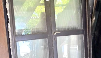 1 puerta ventana de aluminio