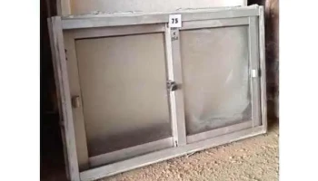 1 Ventana de aluminio