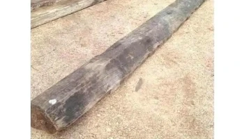 1 viga de madera