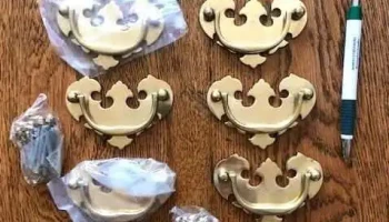10 tiradores de estilo para muebles con tornillos