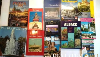 11 Libros de Ciudades Varias, Estocolmo, Praga, etc