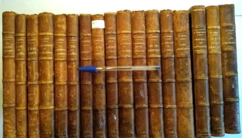 17 libros Tapa de Cuero literatura Clasica: los 3 Mosqueteros, lo Miserables, etc. Edit Sopera