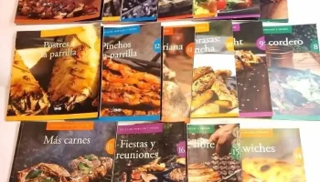 17 tomos completo Coleccion Parrillas y fuegos