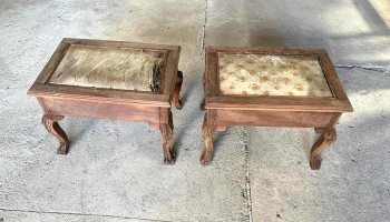 2 Butacas Zapateras Chippendale