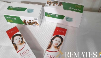 2 caja de tapaboca y 2 mascarillas