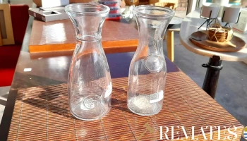 2 frascos de leche de medio litro