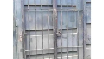 2 hojas de porton reja