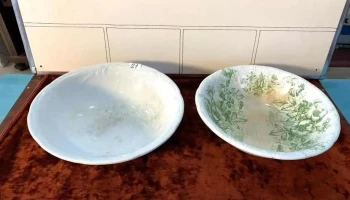 2 Palanganas Inglesas Con Averias