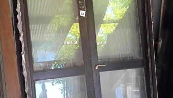 2 puertas ventanas de aluminio