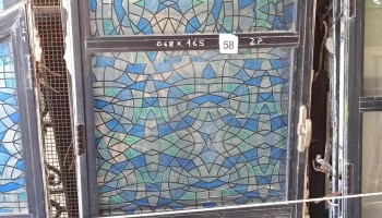 2 ventanas de aluminio