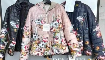 3 Camperas floreadas italianas, varios talles