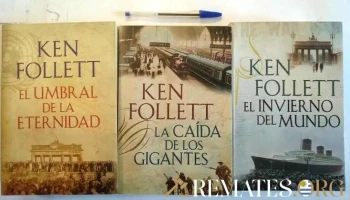 3 Libros de Ken Follett, La Caida de los Gigantes, El invierno del Mundo
