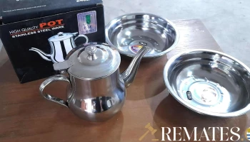 4 bouls 18 cm y tetera