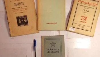 4 libros de J. Krishnamurti