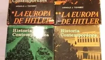 4 tomos de Arnold J Toynbee sobre 2da Guerra Mundial
