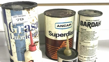 5 Latas De Aceite