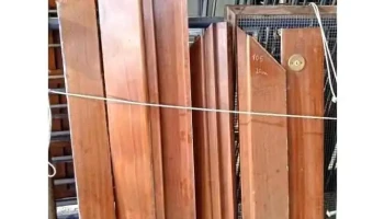 5 molduras de madera