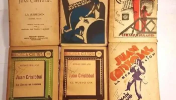 6 libros de Romain Rolland todos Juan Cristobal