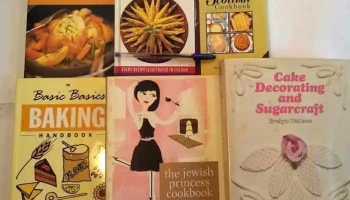 6 libros decoracion de tortas y recetas varias en ingles