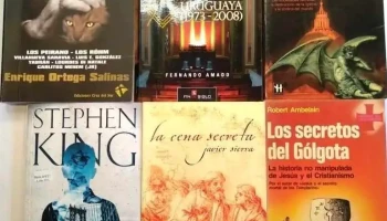 6 Libros: Despues (Stephen King), En Penumbras la Masonería Uruguaya, La Cena Secreta, etc