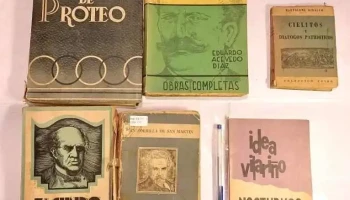 6 libros: Rodo Motivos de Proteo, Zorrilla de San Martin Tabare, Ismael, etc