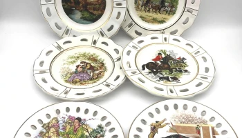 6 Platillos Adorno