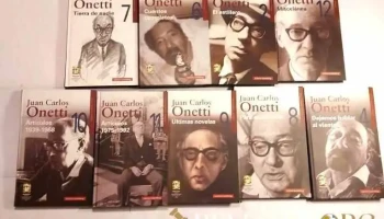 9 libros de Juan Carlos Onetti, edit Galaxia Gutenberg