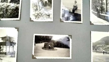 Antiguo álbum fotos en Rio de Janeiro