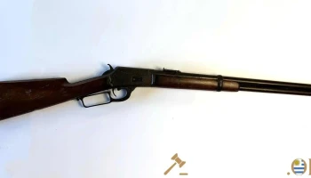 Antiguo Marling 44/40 fusil de repetición con acción de palanca introducido en 1894