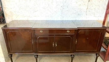 Aparador Buffet Bajo Ingles 4 Puertas 2,10 X 0,50 X 1m