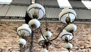 Araña Colonial 5 Luces