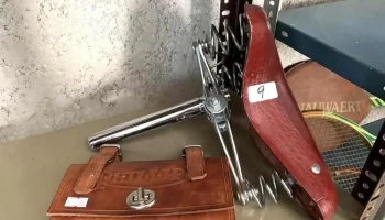 Asiento Resorte Y Estuche Cuero Bicicleta Phillips