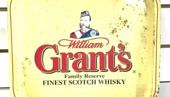 Bandeja De Chapa De Whisky William Grant´s