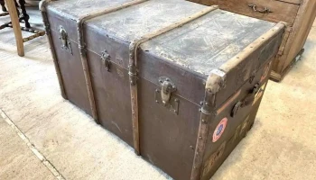 Baul De Viaje 1m X 0,57 X 0,80 Alto