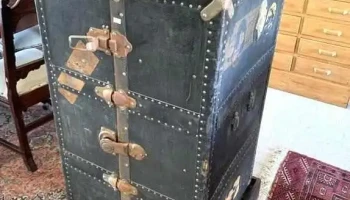 Baul De Viaje Con Cajones Y Perchas