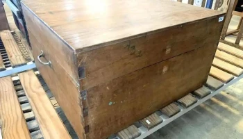 Baul En Pino 0,80 X 0,77 X 0,44 Alto