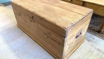 Baul En Pinotea 1m X 0,50 X 0,47 Alto