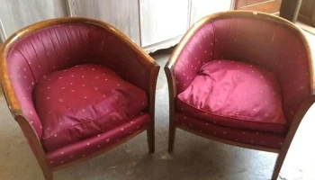 Butacas pettit tonet tapizado bordeaux