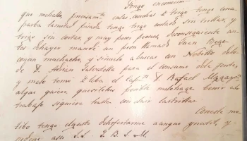 Carta al Coronel Diego Lamas fechada en Valdéz 1857