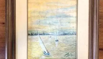 Claudia Goller Oleo S/ Fibra ( Marina) 0,28 X 12