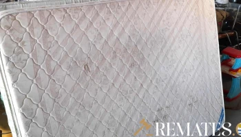 colchon de 2 plazas beige