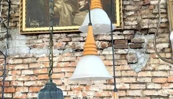 Colgante 3 Luces Y Farol