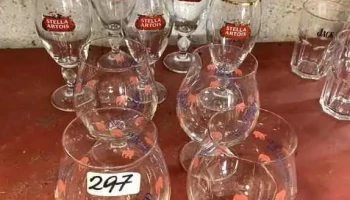 Copas (5 Stella Artois, Y 4 Delirium Tremens)