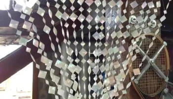 cortinas de puerta con cuentas de nakar