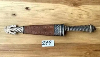 Cuchillo Criollo Böker Arbolito Solingen Acero Aleman (hoja 0,13 Cm)