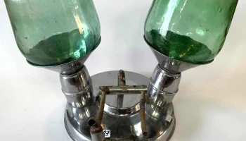 Dispensador Para Vino Con 2 Damajuanas De 5 Lts