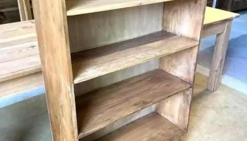 Estante Biblioteca Escandinavo 0,80 X 0,30 X 1,40 Alto