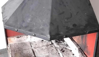 estufa esquinera impecable con 2 tramos de caño
