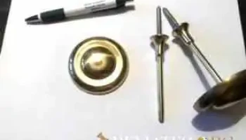 Ganchos de cortina en bronce