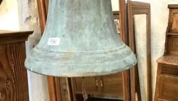 Gran Campana En Bronce 0,33 Diam.  22 Kilos